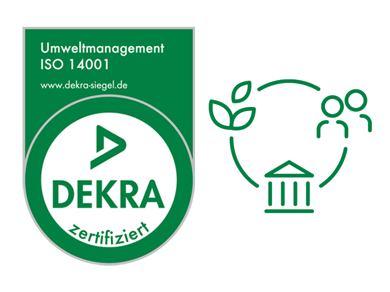 Blaesing CNC ISO 14001Dekra zertifiziert